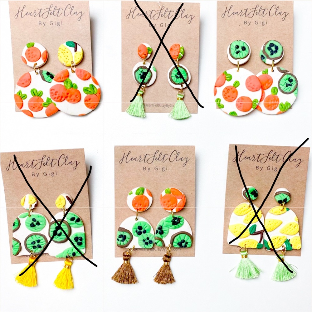 Polymer Clay Earrings